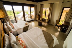 Ropa de cama de alta calidad, colchones con pillow-top y minibar 