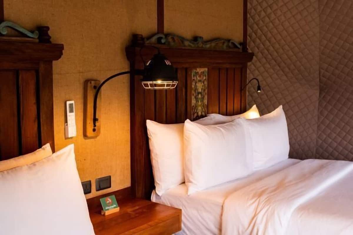 1 habitación, ropa de cama de alta calidad y colchones con pillow-top
