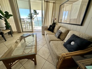 Attached porch lets beautiful natural light in
