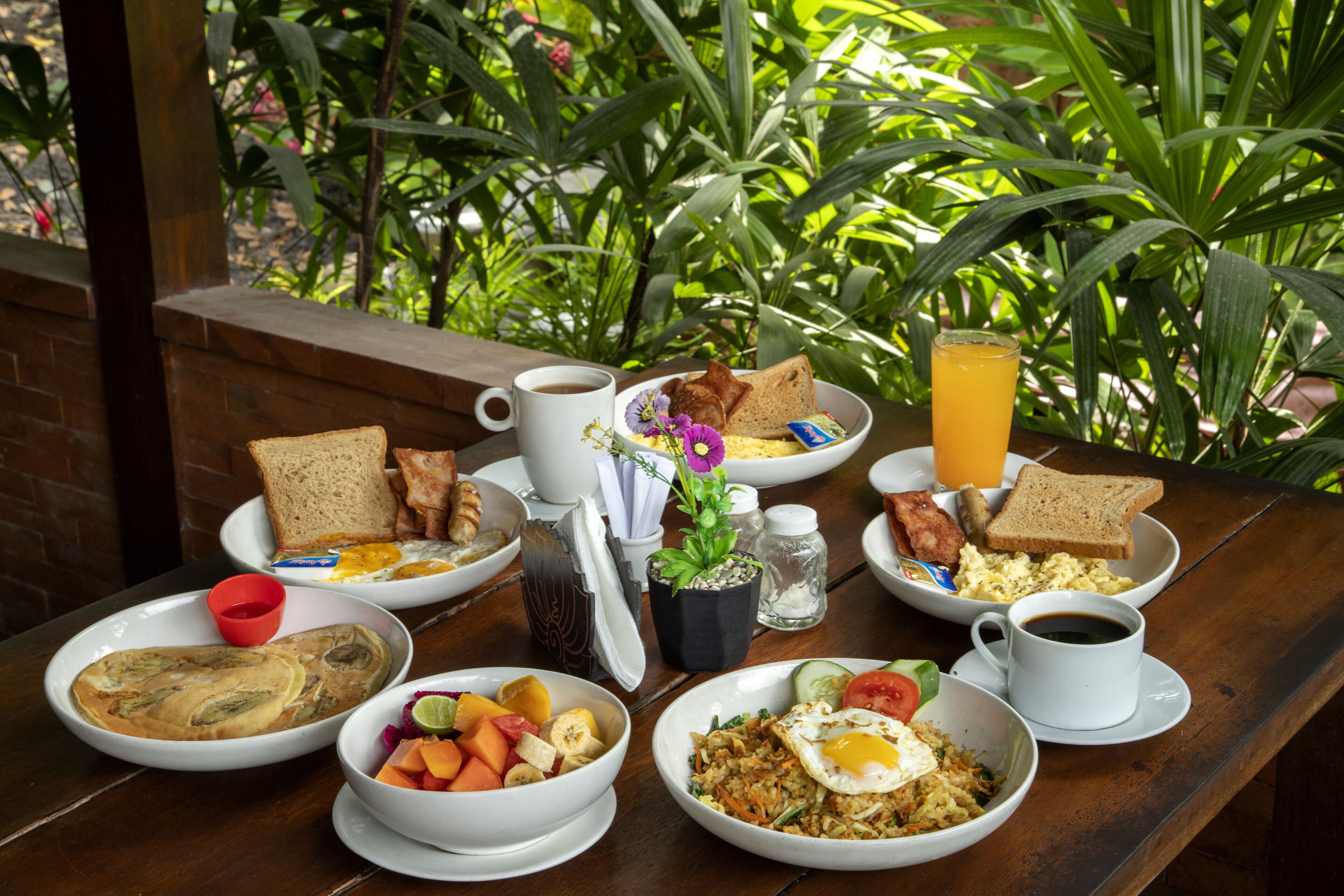 Repas de petit déjeuner