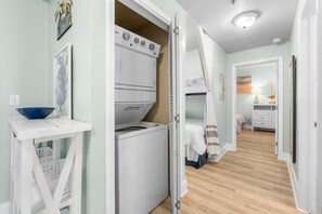 2 bedrooms, iron/ironing board, free WiFi, bed sheets - Beach & Ocean Views! Steps 2 Restaurants! Sleeps 9! (Panama City Beach)