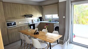 Fridge, microwave, oven, stovetop - Spacious Lovely 3BR Apt | Near Center (Larnaca)
