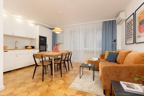 Apartment, 2 Bedrooms, Balcony | Living room - Family Apartment With Balcony by Renters (Warsaw)