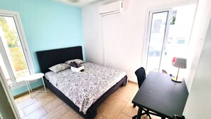 2 bedrooms, iron/ironing board, WiFi, bed sheets - Ihsan Ali 2 - Dream Escape Apt 1 - 6 min walk to Kastella Beach (Larnaka)