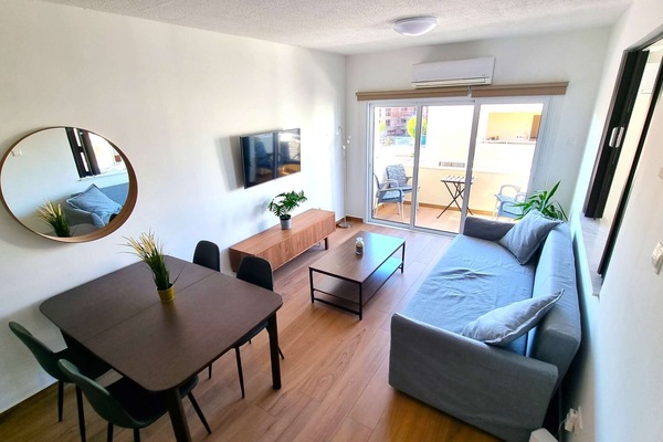 Dining area and living area