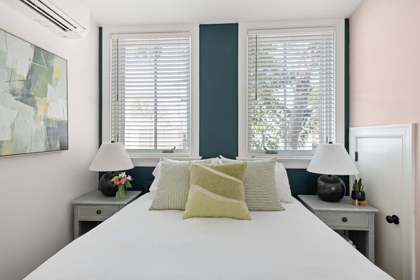 4 bedrooms, iron/ironing board, travel crib, WiFi