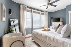 8 bedrooms, iron/ironing board, travel cot, WiFi