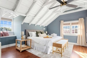 4 bedrooms, iron/ironing board, travel crib, WiFi