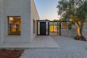 Majoituspaikan julkisivu