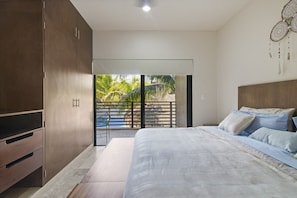 2 bedrooms, iron/ironing board, travel crib, WiFi