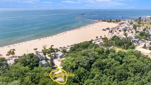 Beach nearby - Sun, Sand & Lake Views – Cozy Beachside Cottage steps to Lake Michigan
. (Muskegon)