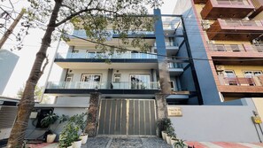 Fassade der Unterkunft