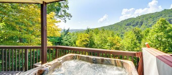 Mountain Cabin w/ Covered Decks & Fire Pit!