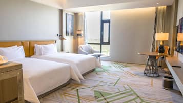 1 bedroom, free minibar items, in-room safe, individually decorated