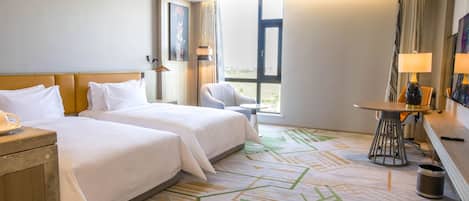 1 bedroom, free minibar items, in-room safe, individually decorated