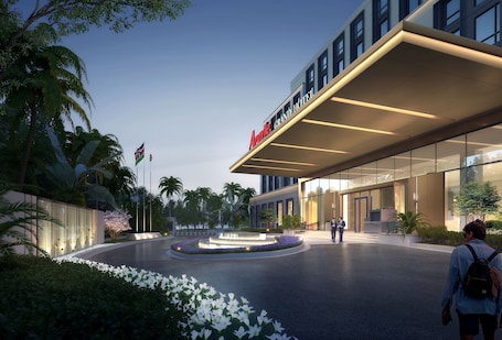 Front of property. Argyle Grand Hotel Nairobi Airport