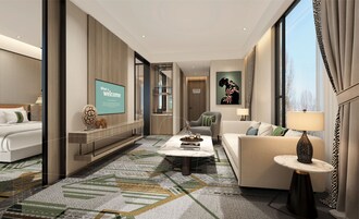 Artículos del minibar gratis y caja de seguridad en la habitación 