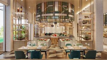 Daily buffet breakfast for a fee
