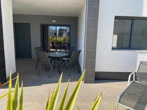 Outdoor dining - Groundfloor Oasis Beach VI La zenia (La Zenia)