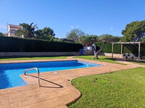 Outdoor pool - SAONA VILLAS (CP DAV): villa for 11 people, private swimming pool, air co (Les Tres Cales)