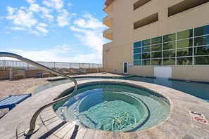 Indoor pool, a heated pool