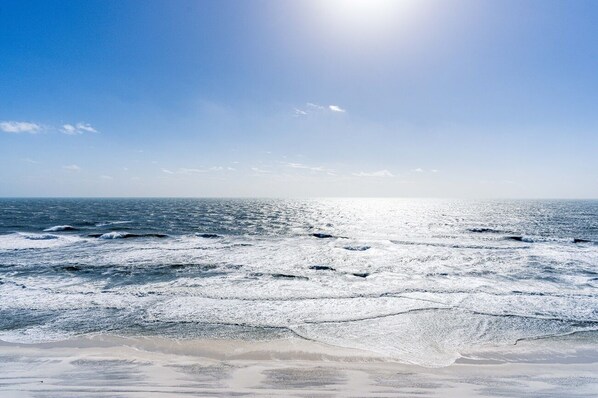 On the beach