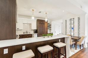 Fridge, microwave, oven, stovetop - NEW REMODEL Franklin at the Historic Bryson Building (Savannah)