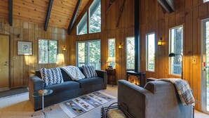 House (2 Bedrooms) | Interior - 3 Mi to Big Trees State Park: Cabin w/ Deck (Arnold)