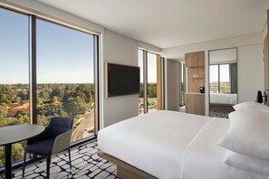 In-room safe, blackout drapes, soundproofing, free cribs/infant beds