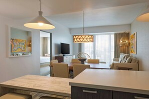 In-room safe, individually furnished, laptop workspace, blackout drapes - Casa Costera, Isla Verde Beach, Apartments by Marriott Bonvoy (Carolina)