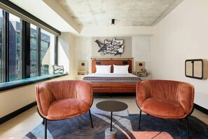 Chambre (Moxito XL) | Coffre-fort, décor unique, ameublement unique, bureau