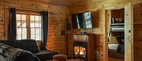 Älytelevisio, takka