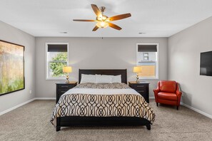 2 bedrooms, iron/ironing board, travel cot, free WiFi