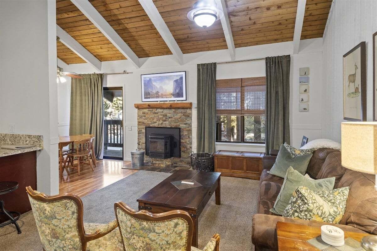 Télévision, cheminée, jeux vidéo