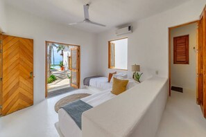 5 bedrooms, iron/ironing board, travel cot, WiFi