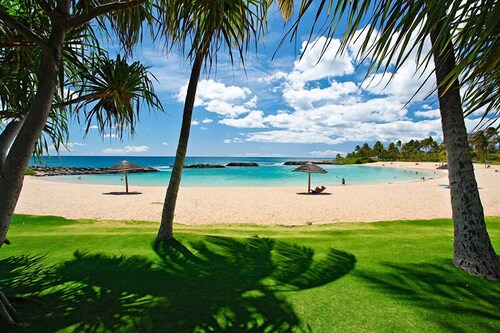 Stunning Ko Olina 2BR Beach Villa O414 w/ Golf Course, Mountain & Ocean Views