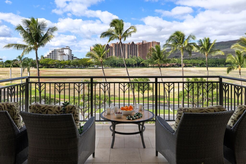 Stunning Ko Olina 2BR Beach Villa O414 w/ Golf Course, Mountain & Ocean Views