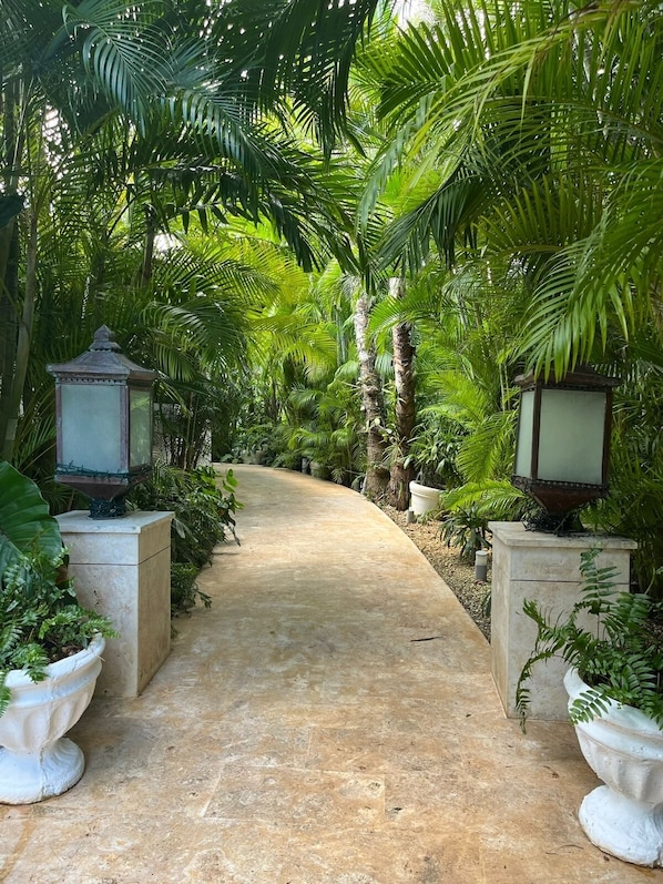 Enceinte de l’hébergement