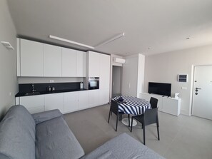 Deluxe Apartment | Living area | Flat-screen TV - Un Tuffo nel Mare by PortofinoVacanze (Santa Margherita Ligure)