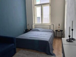 1 sovrum, gratis wi-fi och sängkläder