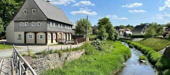 Naturpark-ferienhaus Hexe mit Whirlpool, Sauna, Garten