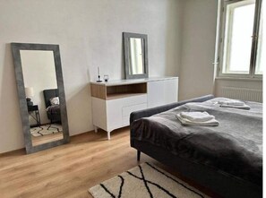 1 Schlafzimmer, kostenloses WLAN, Bettwäsche