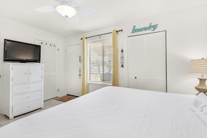 1 habitación, tabla de planchar con plancha, wifi gratis y ropa de cama