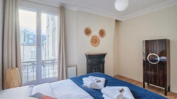 1 間睡房、熨斗/熨衫板、免費 Wi-Fi、床單