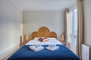 1 Schlafzimmer, Bügeleisen/Bügelbrett, kostenloses WLAN, Bettwäsche