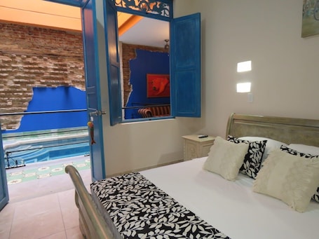 Standard-Doppelzimmer | Minibar, Zimmersafe, kostenloses WLAN, Bettwäsche. Hotel Boutique La Solera Del Pozo