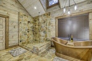 Shower, towels
