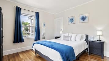 2 bedrooms, iron/ironing board, travel crib, WiFi