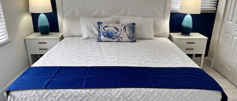 1 chambre, fer et planche à repasser, Wi-Fi, literie fournie