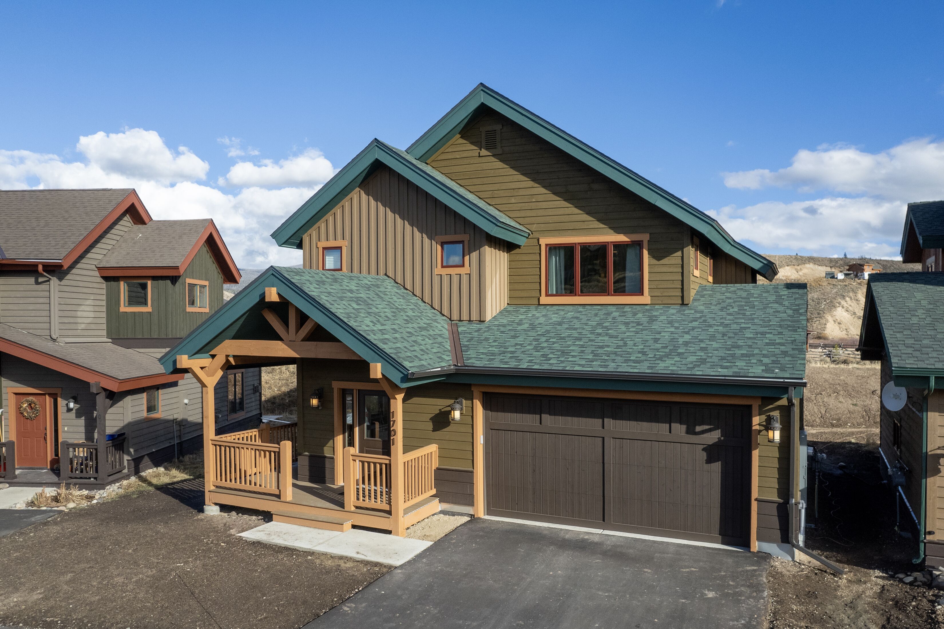 Brand new mountain modern home